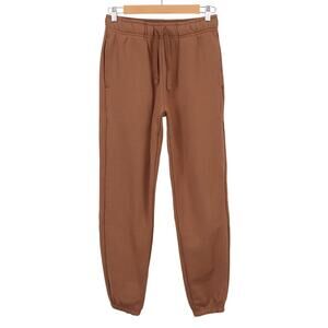American Giant Women's Classic Sweatpant Jogger Soft Silt Brown XS NWOT